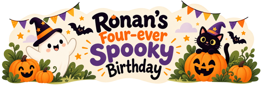 Ronan's Four Ever Spooky Birthday Party