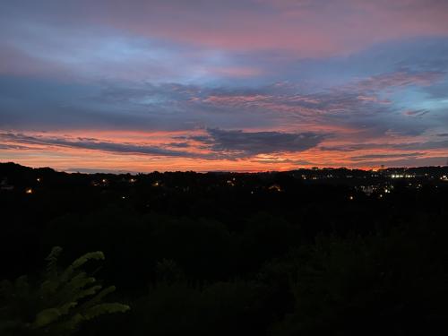 view from my porch in Pittsburgh